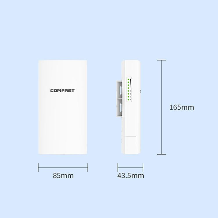 COMFAST CF-E112N V2 2.4GHz 300Mbps 9dBi Monitoring Bridge Set, AU Plug, EU Plug, US Plug, UK Plug COMFAST CF-E112N V2 2.4GHz 300Mbps 9dBi Monitoring Bridge Set, AU Plug, EU Plug, US Plug, UK Plug